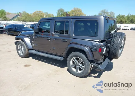 2018 Jeep Wrangler Unlimited Sahara 4X4 from USA, damaged, VIN 1C4HJXEG0JW166645